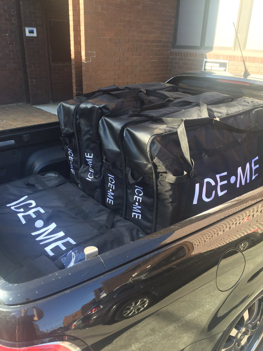 IceMe_Recovery's tweet photo. Loaded up for some club drop offs ❄️ @CoburgFC @VFL_Dolphins #iceme #icebaths #vfl https://t.co/AP3xCkiJaF