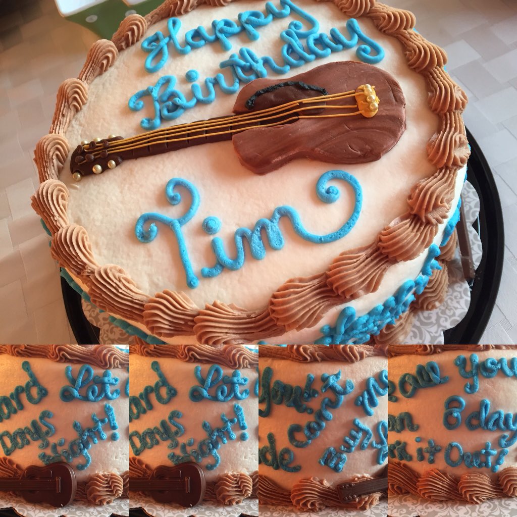 SusanBSellers's tweet photo. Mrs. Patterson's birthday cakes are the best! #beatlescake #timis53 #delicious #familydinner https://t.co/XKxxOYlB8B