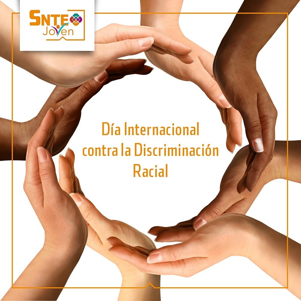 sntejovennac's tweet photo. Hoy es el Día Internacional contra la Discriminación Racial. En el SNTE estamos #UnidosContraLaDiscriminación https://t.co/YpG7nNSlUi