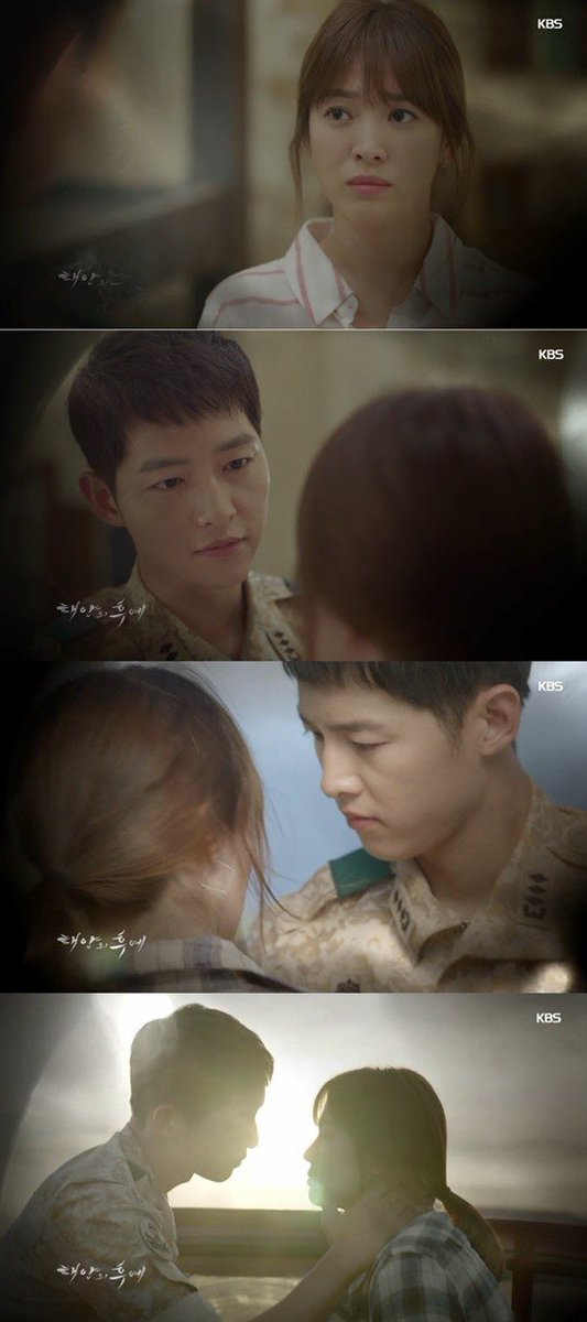 hancinema's tweet photo. [Video Preview] "Descendants of the Sun" Song Joong-ki, "Let's ruin some lipstick" https://t.co/q11B00yhtv https://t.co/JcgefrmUnk