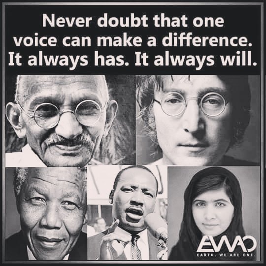iMahatmaGandhi's tweet photo. #earthweareone #ewao #neverdoubt #onevoice #makeadifference #onevoicecanmakeadifference #imagine #gandhi #mahatmaga… https://t.co/84mKGe5SQD