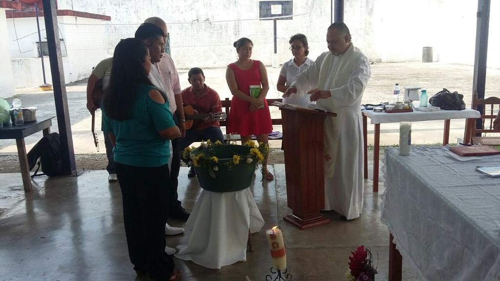#Hoy se realizó el bautizo de Abraham Uno de nuestros internos en la #Cárcel de #Jalapa #LibertadDeCreencias #DGPyRS