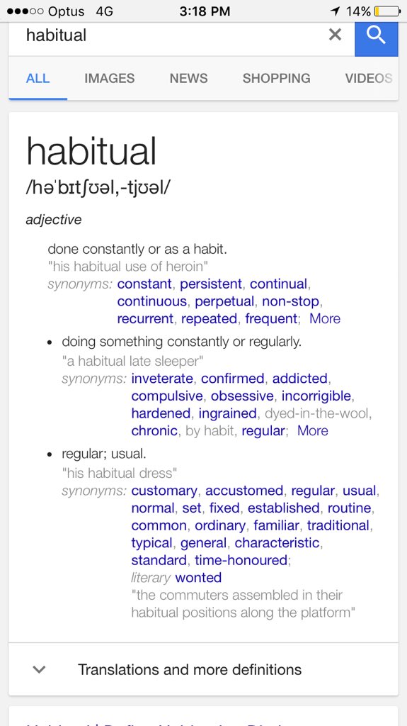 jay_donaldson's tweet photo. @djacoby I don't think @JalenRose  quite knows the meaning of habitual and his use of it in "habitual line stepping" https://t.co/xSs7PRUCp6