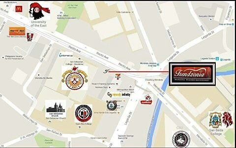 bandteesph's tweet photo. @marcmangabat Here's a map 😁 Konting lakad lang from the Mendiola footbridge https://t.co/XmxDDLFzTX