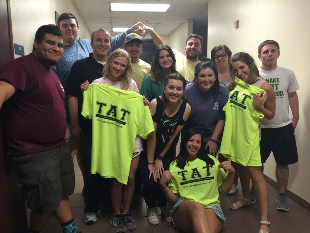 TSUDeltaChi's tweet photo. Had fun working TAT with @TSUDeltaZeta last week! #gohometat #service https://t.co/Pbd2Ss3xyG