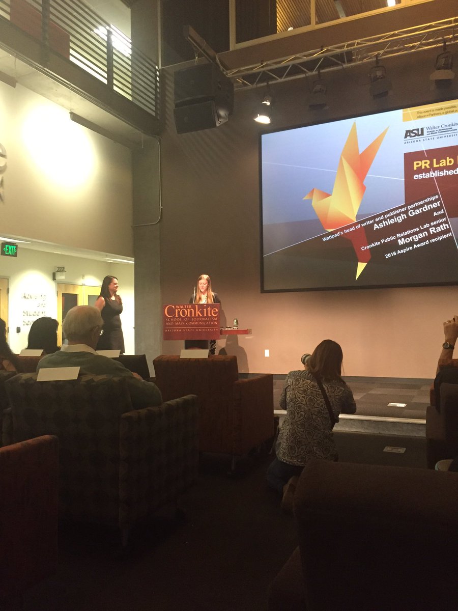 SheaMahoney10's tweet photo. Congratulations Morgan!! @CronkitePRLab https://t.co/hchuMGtqz9
