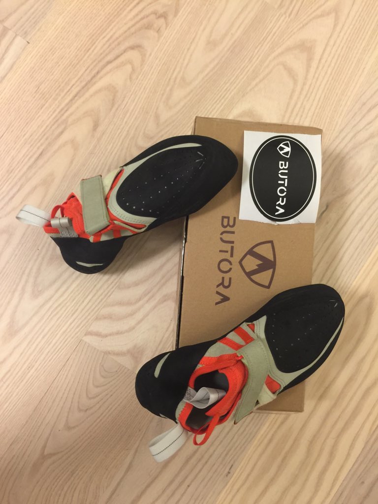 Thank you #butorausa. Received my new #acro climbing shoes. Loving life!