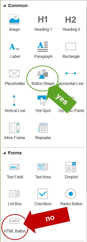 pmcbell's tweet photo. In @axurerp, we recommend Button Shape over HTML Button, @jnblatz. @madebypaul @autumnbeth https://t.co/EMsoKn15sA