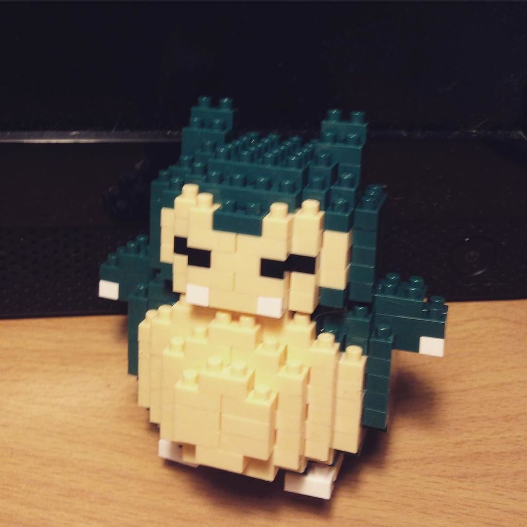 nanoblocks snorlax