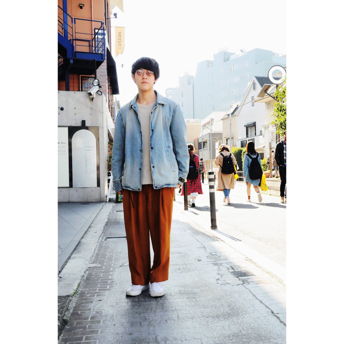 イケメン パラダイス Na Twitteru スナップ 宏典さんを原宿でスナップ 古着系のファッションが似合う個性的な雰囲気が素敵です Poiboy 東京イケメンスナップ Ikemen T Co Kizpscjhvf
