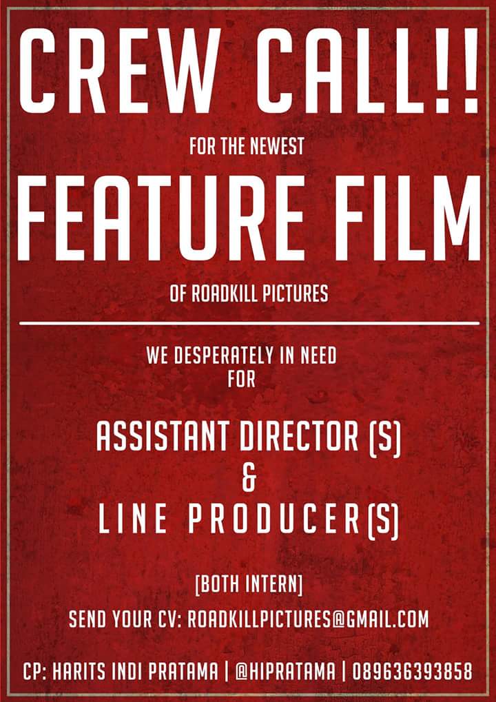 Yg mau magang menantang di bidang film.. Khusus jabodetabek yak.. 🙋