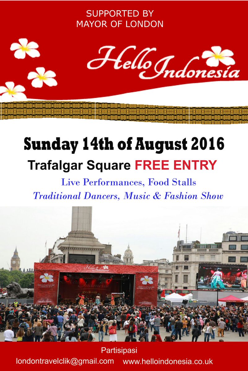 Mark your calendar, save the date! Get ready for the next #HelloIndonesia festival this summer! #IndonesiaMatters