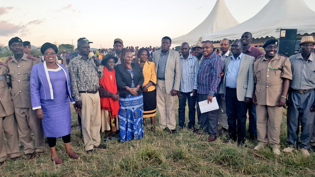 Groundbreaking ksh95m Kingirwa GOK sponsored smallholder  irrigation Scheme in Tigania West