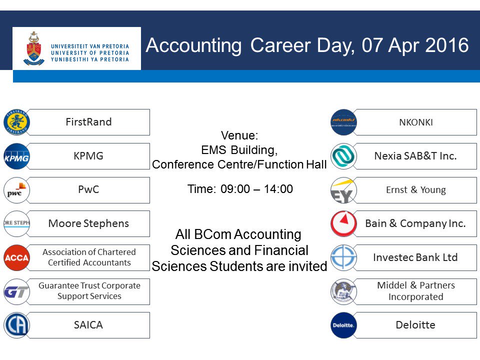 Accounting Career Day, 07 Apr 2016