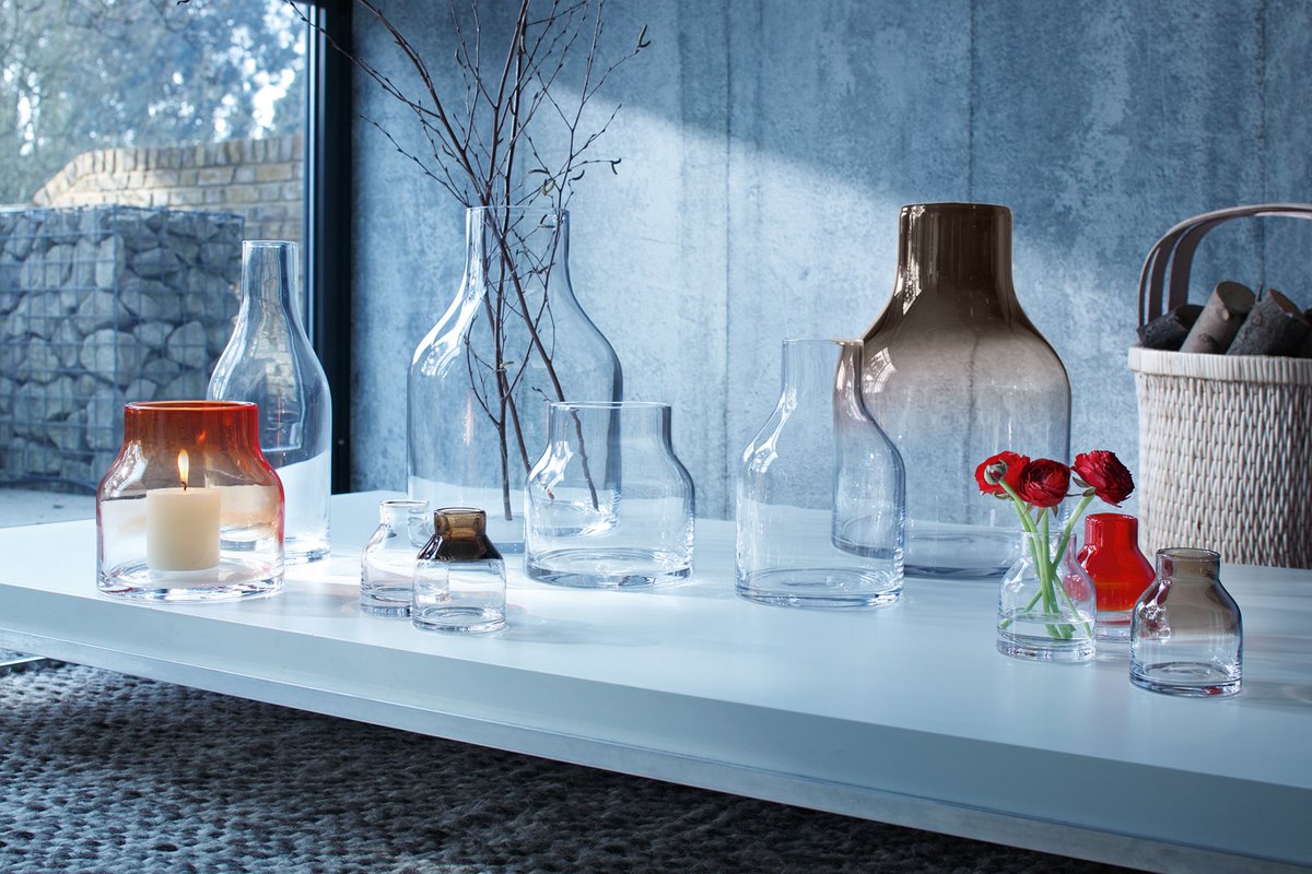 Loft handmade vases are inspired by everyday bottles and jars lsa-international.com/collections/lo…