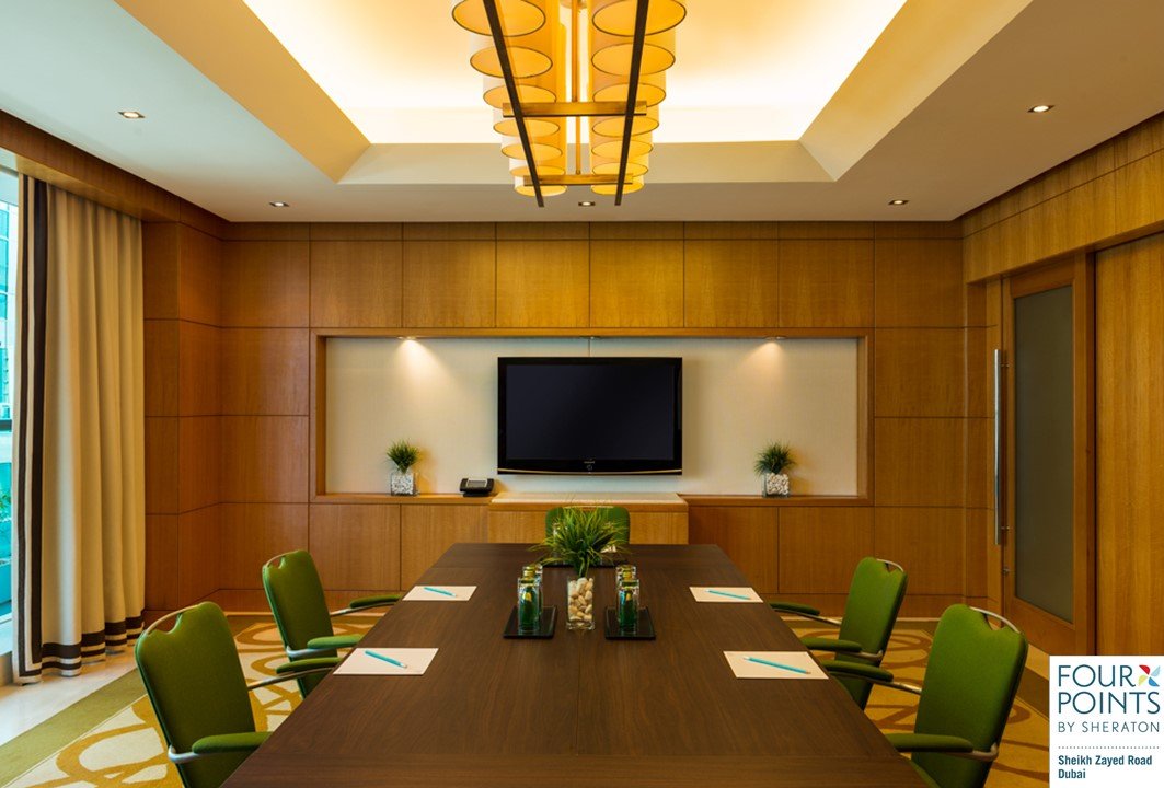fourpointsdubai's tweet photo. Planning a meeting? Look no further than our stylish meeting spaces. #business #work #internetaccess #fullyequiped https://t.co/UzQax7q2pX