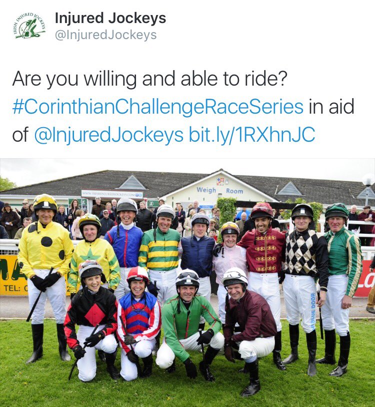 £'s were shed, €'s raised &amp; ambitions realised <a href="/LimerickRaces/">Limerick Races</a> last yr! Sign up for <a href="/InjuredJockeys/">IRISH INJURED JOCKEYS</a> 2016 #greatcause