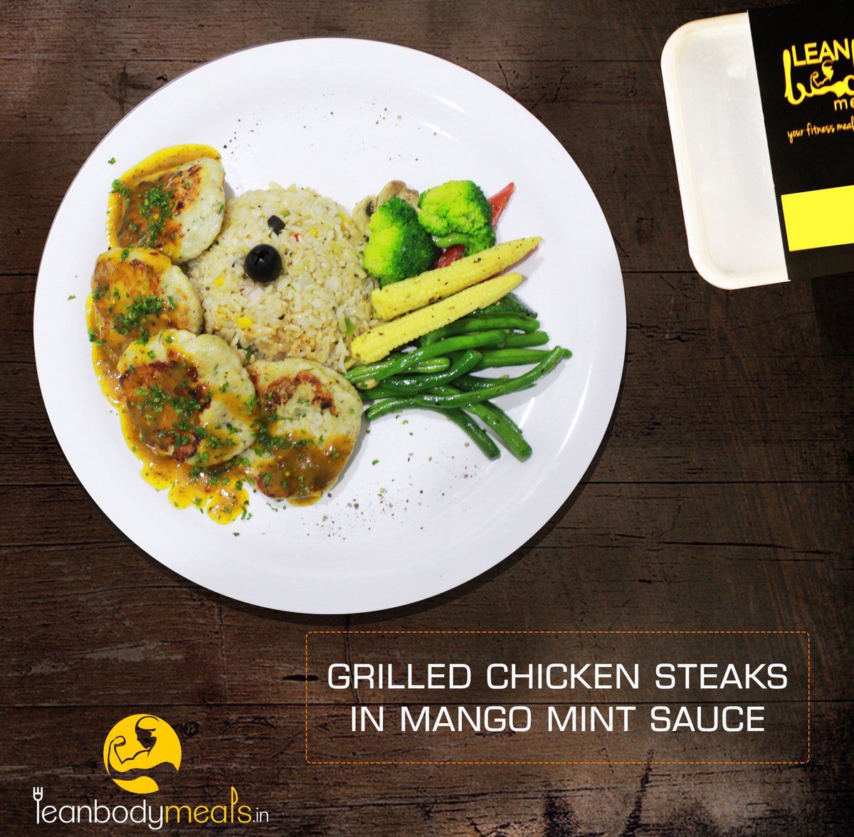 LeanBody_Meals's tweet photo. #GrilledChickenSteaks in Mango Mint Sauce
#flavoursofdelhi #healthymeals #gurgaondiaries #gurgaon #fitness https://t.co/p1HOqnQb0R