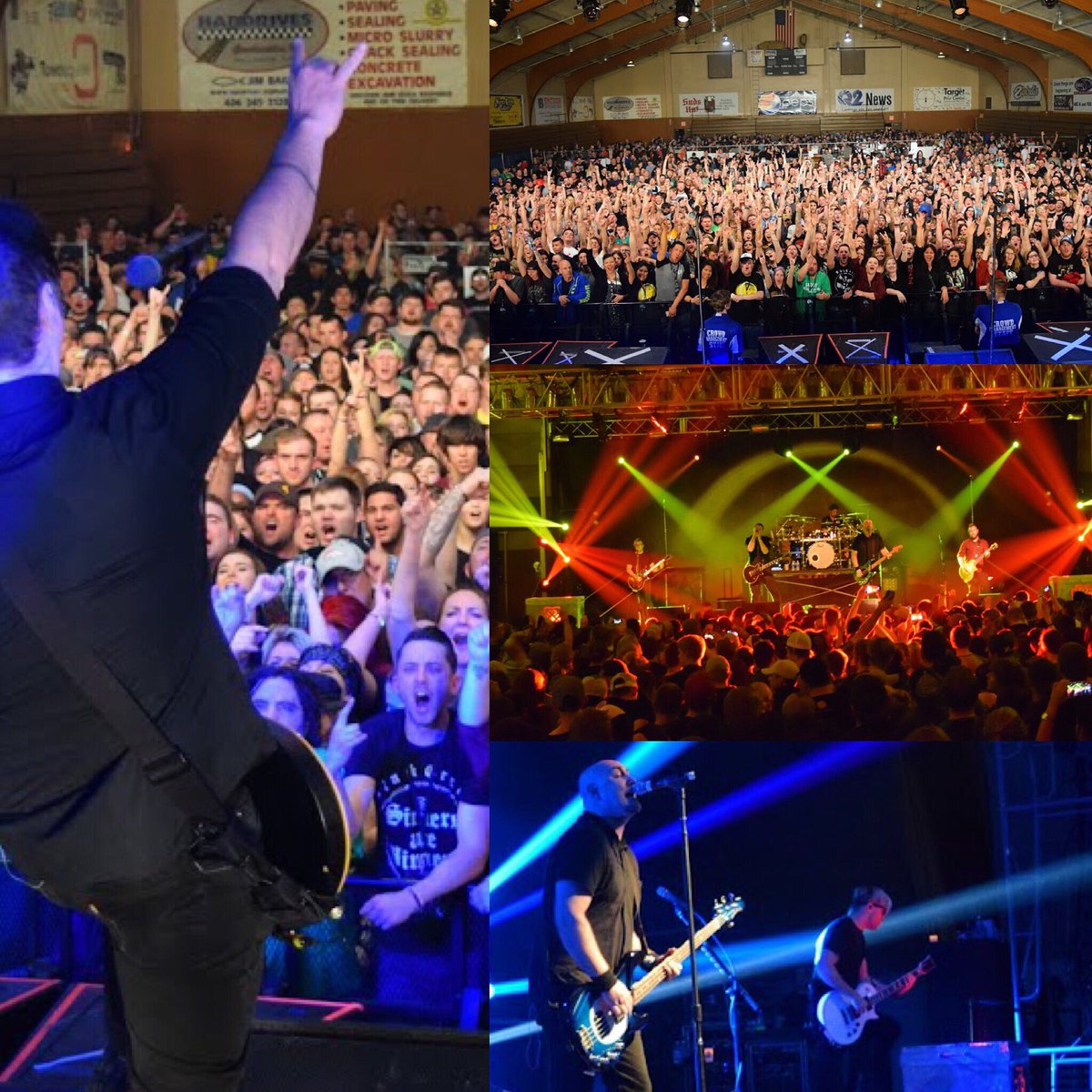 BenBurnleyBB's tweet photo. Billings you rock! 🤘🏻We love you guys! #tour #breakingbenjamin #darkbeforedawn https://t.co/n77FC7PSI4