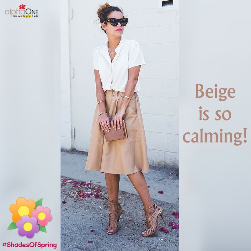 AlphaOneAsr's tweet image. Are you wearing beige today? Share ur pic &amp;amp; win something exciting! #ShadesOfSpring
*T&amp;amp;C-goo.gl/e492Lm