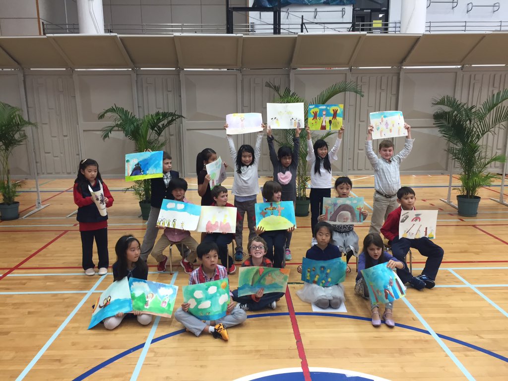 HKIS_Head's tweet photo. Another wonderful Easter #HKISLP assembly! Over 600 little ones heard the story once again. https://t.co/Z7cVlsX5VI