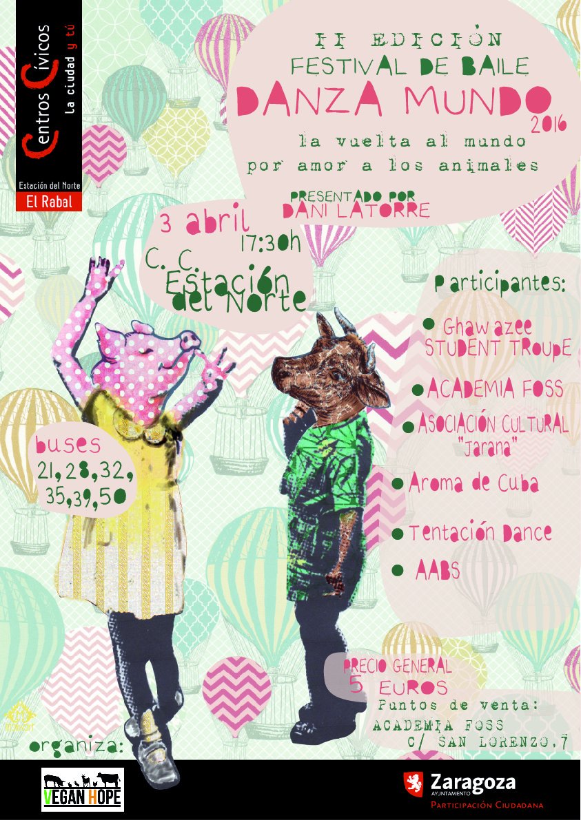 Vegan_Hope's tweet photo. Festival de baile solidario a favor de @Vegan_Hope el 3 de abril. Reserva ya tu entrada en eventos@veganhope.org https://t.co/hMnEDEC8vq