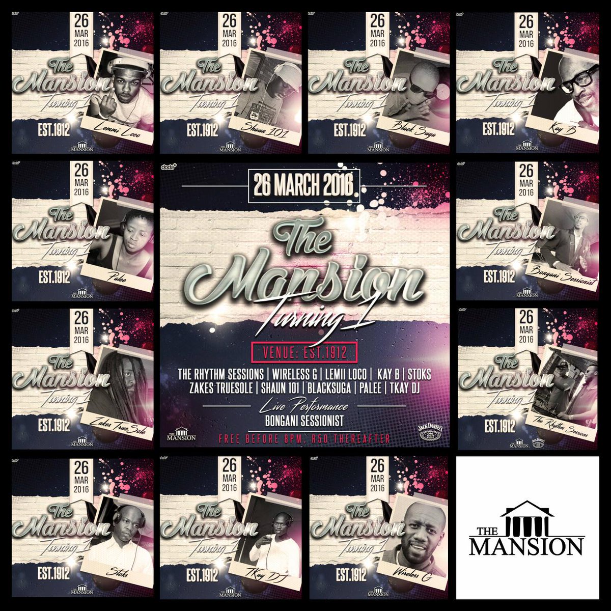 ZaneSebapadi's tweet photo. 4 more sleeps
#MansionOnOne
#EST1912
#26March https://t.co/2hR0Iw5WBU
