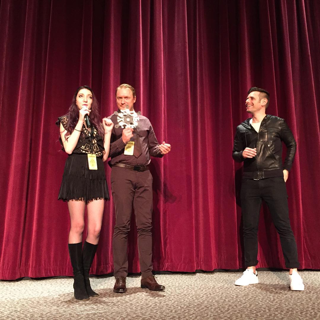AtheniumFilms's tweet photo. Thanks @Skydronesian ! #PascalAnquetil @NYCDRONEFF Technical Winner on stage @AtheniumFilms #drones @skytangoteam https://t.co/u0M0i9Xhhj