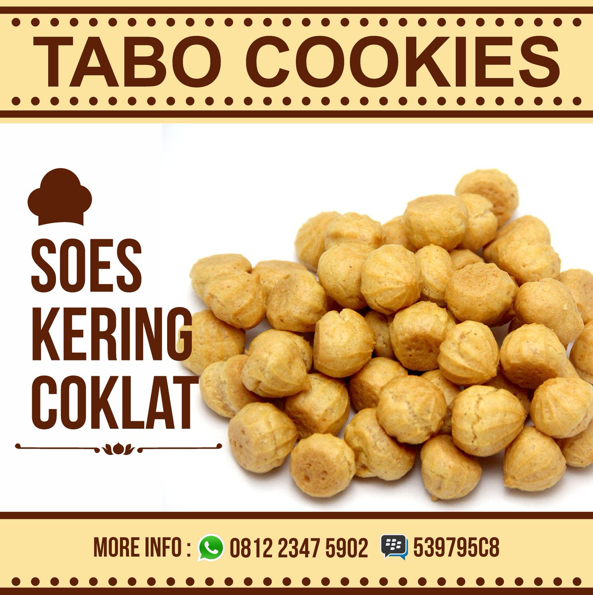 bdgconnection's tweet photo. TABO COOKIES

#cookies #soes #soeskeringcoklat #kulinerbandung #bandungjuara #bandungconnection #bandung https://t.co/p8CdHjshGo