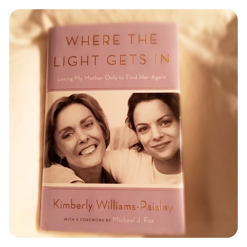 @kimberlywilliamspaisley SO PROUD AWED AND INSPIRED by your bravery and truth. A must read! #wherethelightgetsin