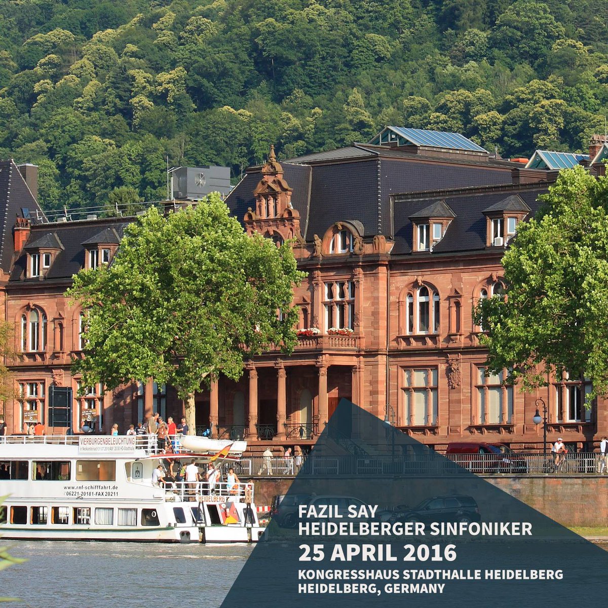 Fazıl Say, Heidelberger Sinfoniker, <a href="/NihanInan/">Nihan Inan Official</a>, <a href="/muratcemorhan/">Murat Cem Orhan</a> - 25.04 Stadthalle Heidelberg #RStricker <a href="/hdfruehling/">Heidelberger Frühling</a>