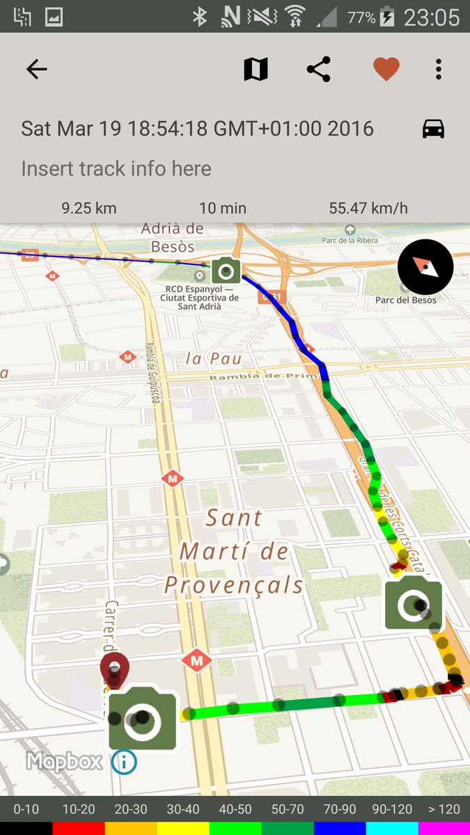TrackerMy's tweet image. ¿Has probado añadir fotos a las rutas? #MyTracker #Photo #GPS