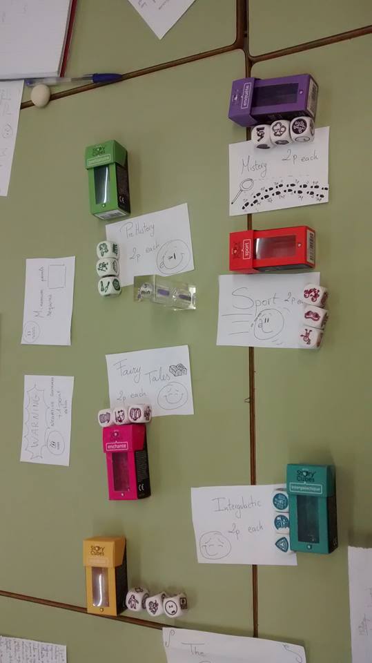 MrWolfTeacher's tweet image. Cosas que escribir en clase cuando usas los @storycubes 
#playandlearn #storycubes #teachingrevolution
