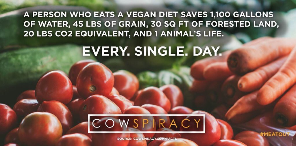 veganmalta's tweet photo. Watch "Cowspiracy"! https://t.co/w3noJlRCD3