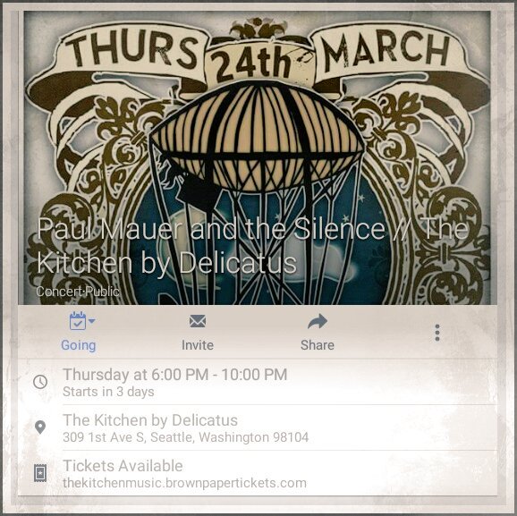 PMandtheSILENCE's tweet photo. @KitchenbyDeli @Delicatus @BandInSeattle @seattlemusicshw #gatropub #livemusic #dinner 
https://t.co/PmJPThBy2j https://t.co/ghaQgjcCLn
