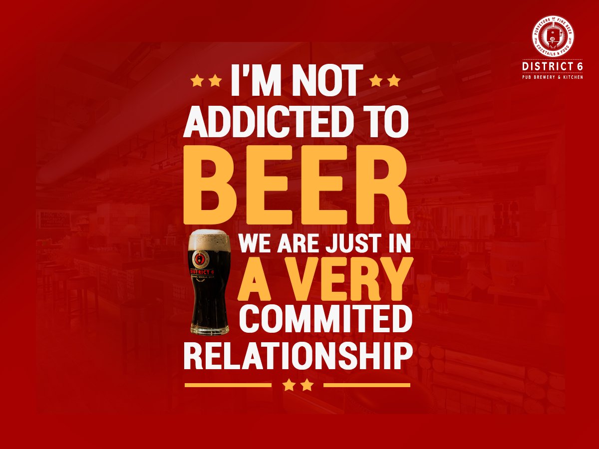 District6PBK's tweet photo. #Beer love is true love!
#BeerLove #beeroclock #craftbeerhour #craftbeer #GermanBrew #Bangalore #District6 https://t.co/RiPqYDepIh