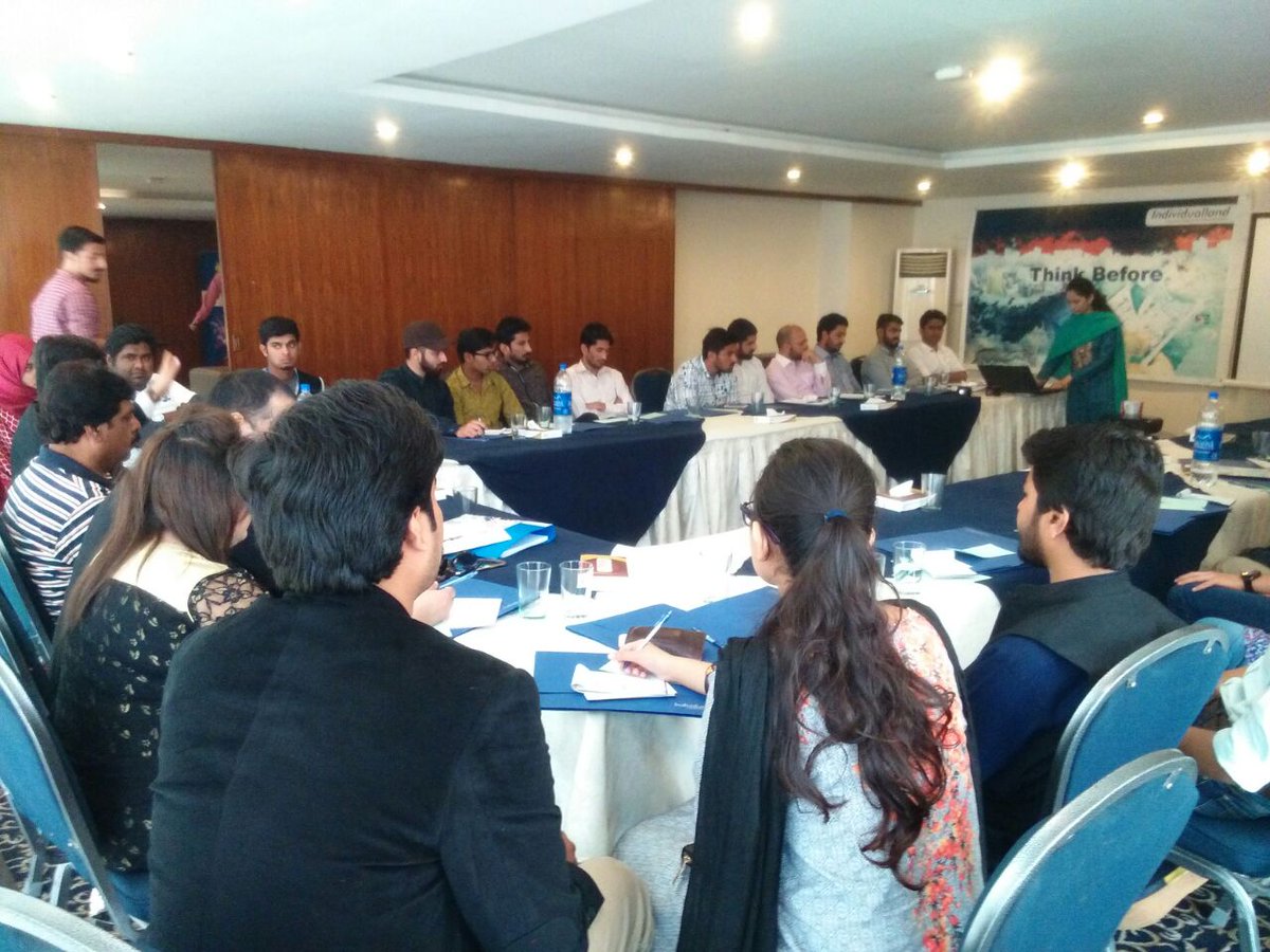 individualland's tweet photo. Sensitization session on #SafeCharityPractices at #Lahore https://t.co/GNg4VvCpyl