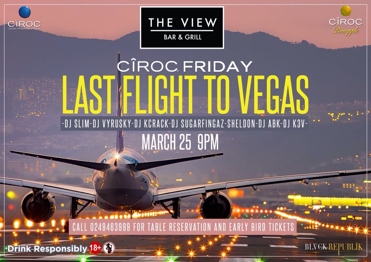 kroboboy's tweet image. #lastflighttovegas #CirocFriday  @theviewkumasi @djsliming @dwantoah @immanuel_songz @PrynzMannie @philemon_owusu