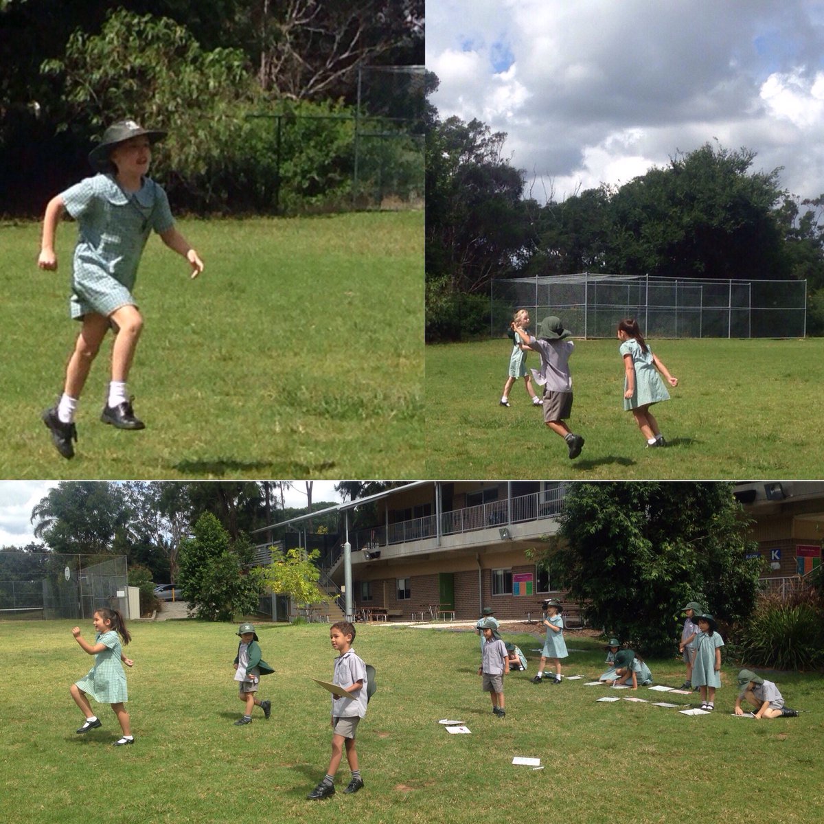 EALD_classroom's tweet photo. After counting our steps/hops/skips, we reflected on the need to have consistency when measuring length #mathsedu https://t.co/s8xLNmywPh