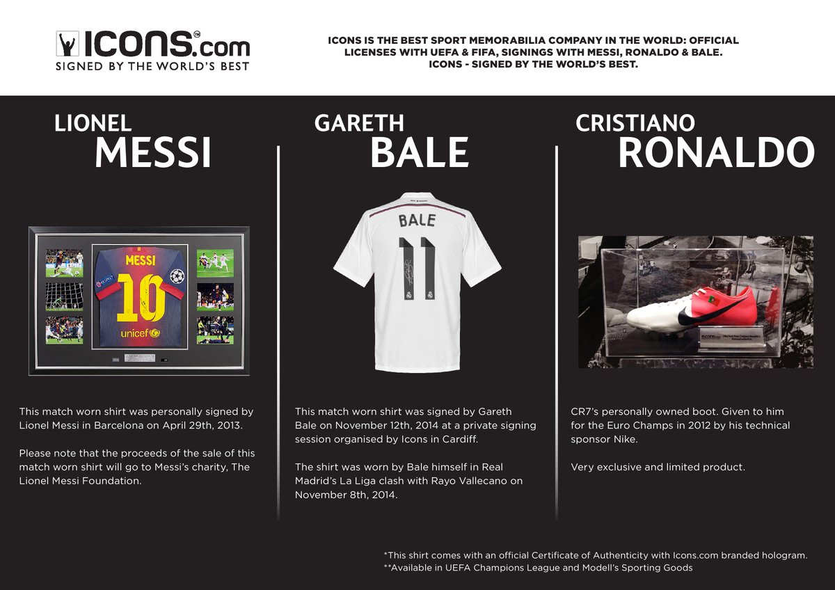 Sport360's tweet photo. You can win a shirt signed by #Messi or #Ronaldo at #SPIA2016 thanks to our friends @icons_football & Modells! https://t.co/ENlclToARH