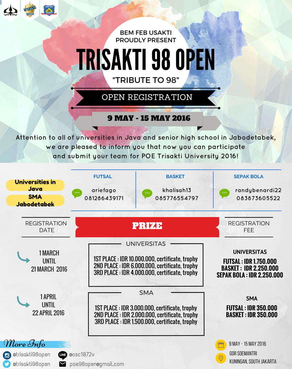 ayo jangan sampe ketinggalan ya guys !!! cc:<a href="/CPSMofficial/">UKM CPSM APP</a> <a href="/UKMBola_Dinus/">UKM SEPAKBOLA UDINUS</a> <a href="/Spartan_FEB/">SPARTAN ECONOMY</a> <a href="/BasketEkonomiUB/">Basket Ekonomi UB</a> <a href="/sifc_jkt/">STMIK Indonesia FC</a>