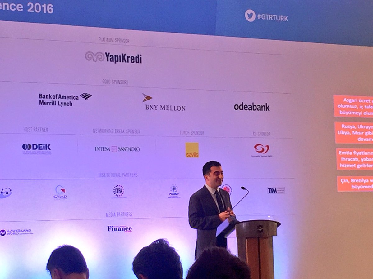 AKIN_EMRAH's tweet photo. TİM G.Sekreteri @baderarslan #TurkeyTrade&amp;ExportFinanceConference konuşması. 2016'da ihracat için alarm çalmıyor. https://t.co/qE9Z5STpiG