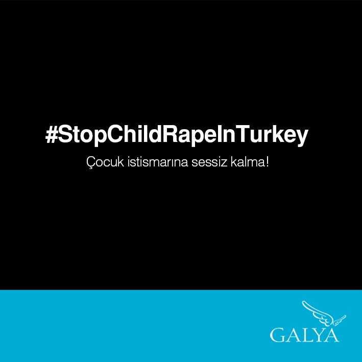 Çocuk istismarına sessiz kalma!
#StopChildRapeInTurkey