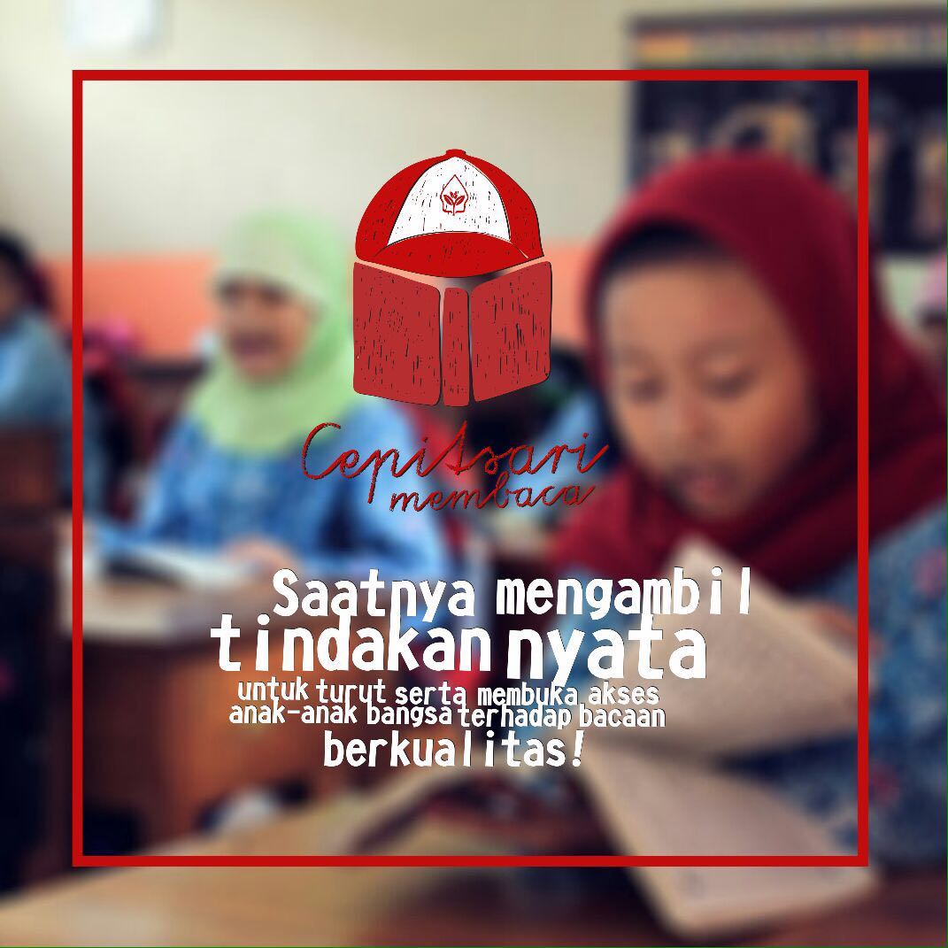 Cepitsari Membaca..

Yuk berbagi bacaan untuk perpustakaan di SD Muhammadiyah Cepitsari, Yogyakarta! :D