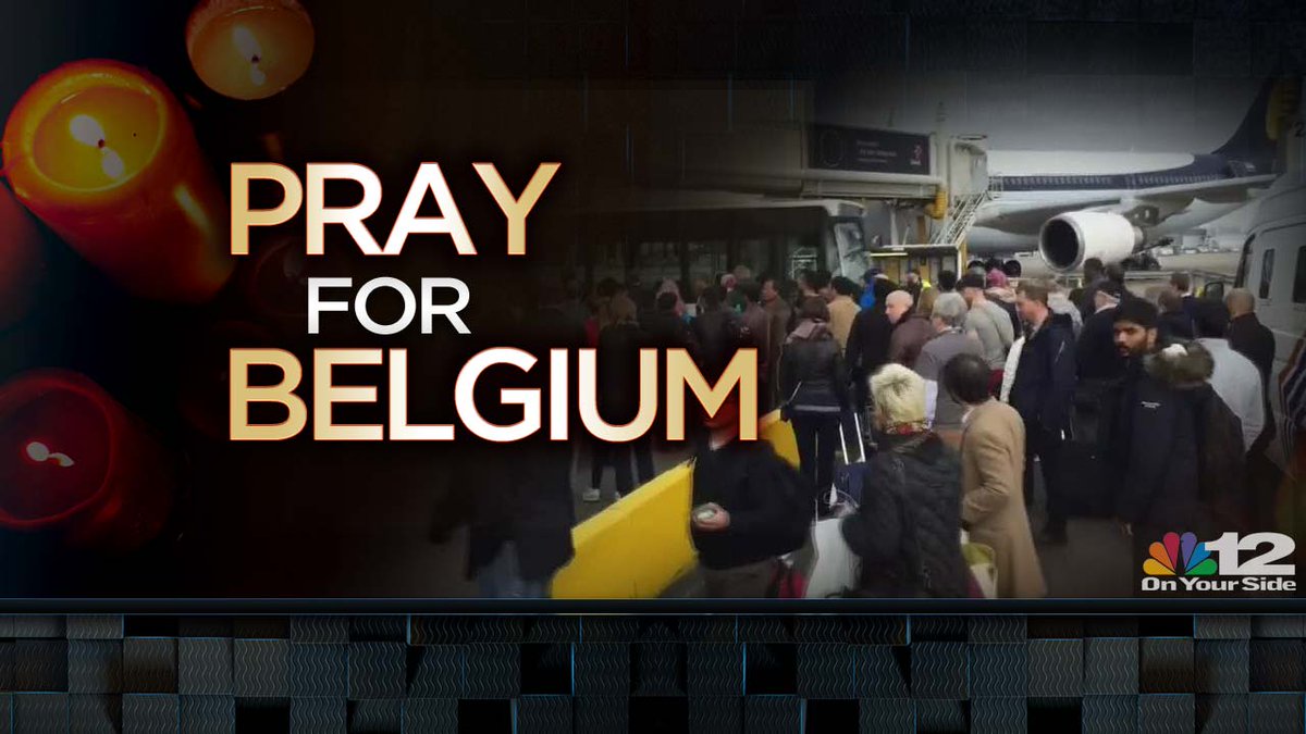 12OnYourSide's tweet photo. Our thoughts and prayers are with the victims, families, and friends in #Brussels
Story: https://t.co/qXaZFRnj3z https://t.co/T9OzctY7B6