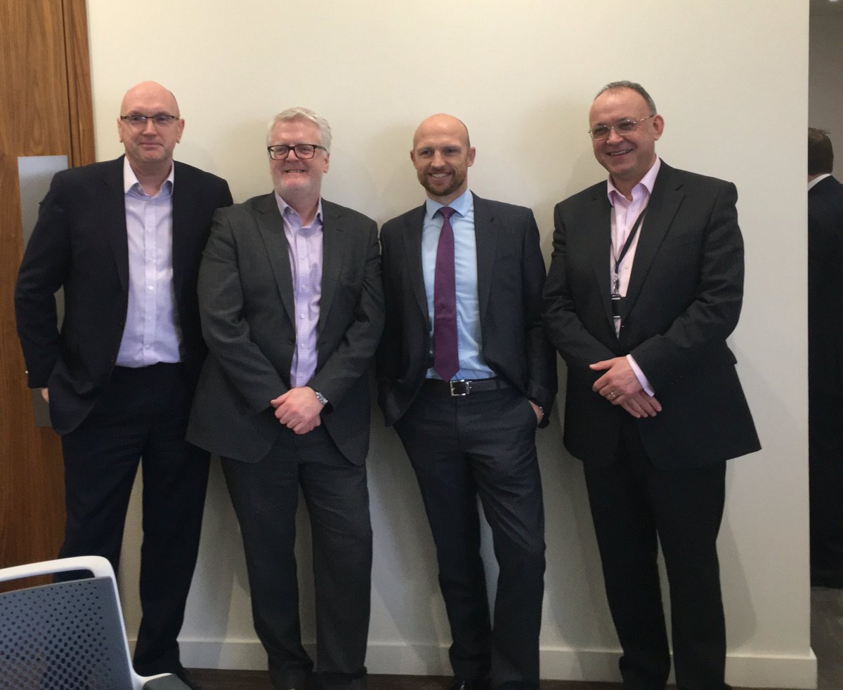 Matt Dawson in the office today