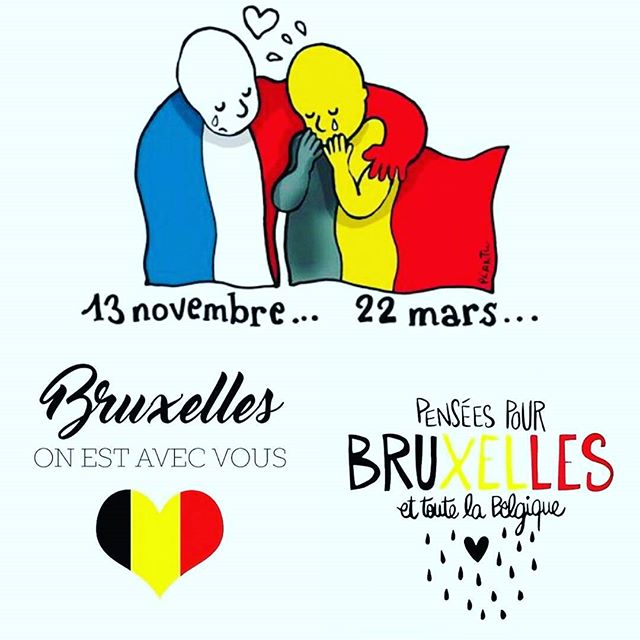 LloretBikes's tweet photo. There is no no excuse for violece #prayforbelgium https://t.co/7GXYqXVa7h