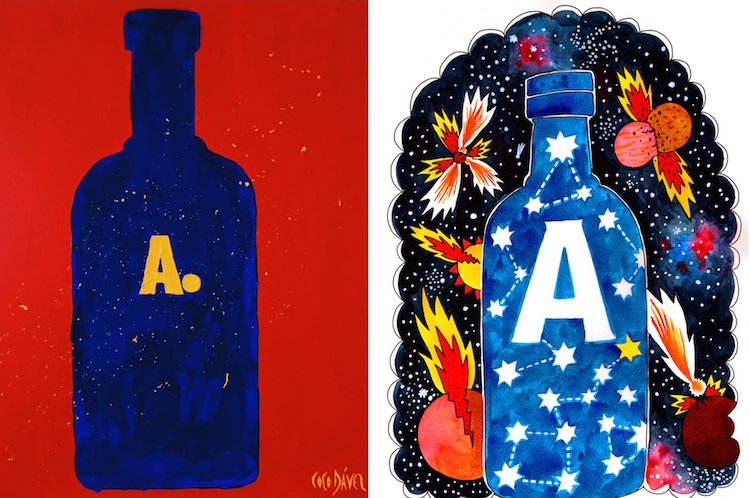arteaunclick's tweet photo. 10 Artistas, 10 botellas de @Absolut_ES #Absoluticon, Disfrutadlo a mí me ha encantado.  https://t.co/pbbQQ0pYXj https://t.co/KYgEq3otM1
