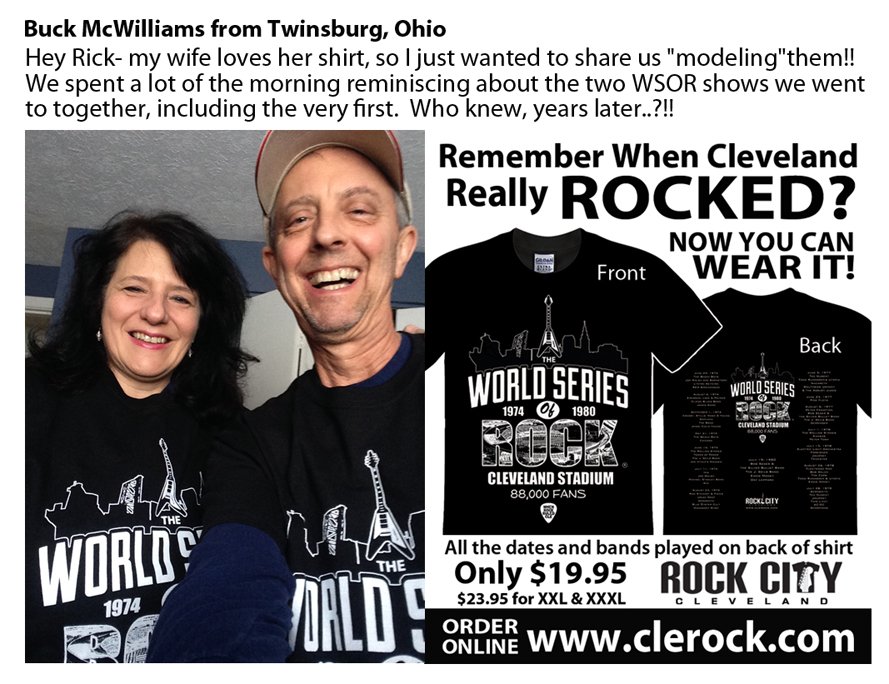 ROCKCITYCLE's tweet image. Get your "World Series of Rock" t-shirt here at clerock.com