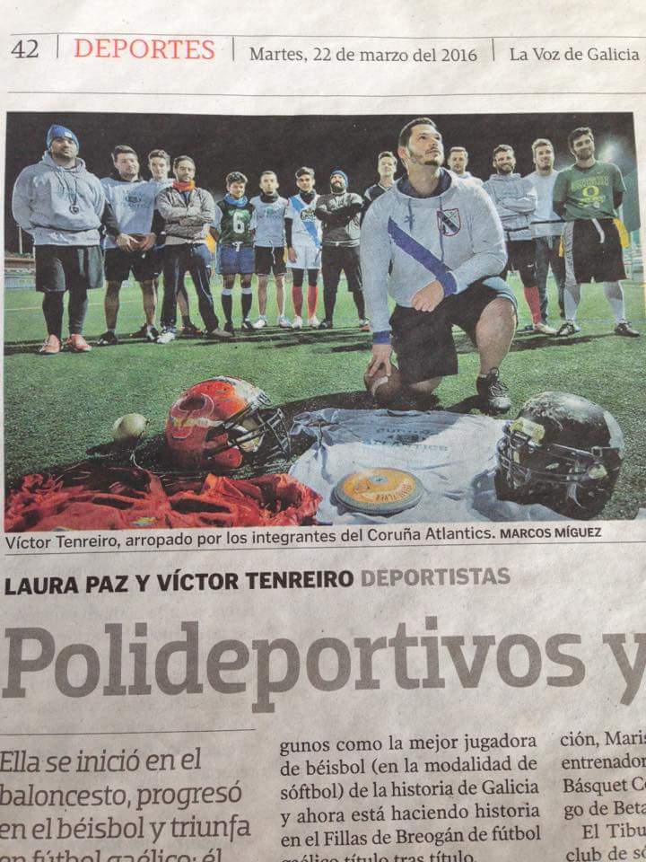 Vik_Vang's tweet photo. Yo iba a dejar el football hasta q conoci a estos grandes @CorunaAtlantics gracias @lavozdegalicia https://t.co/sWGi8dC8Ey